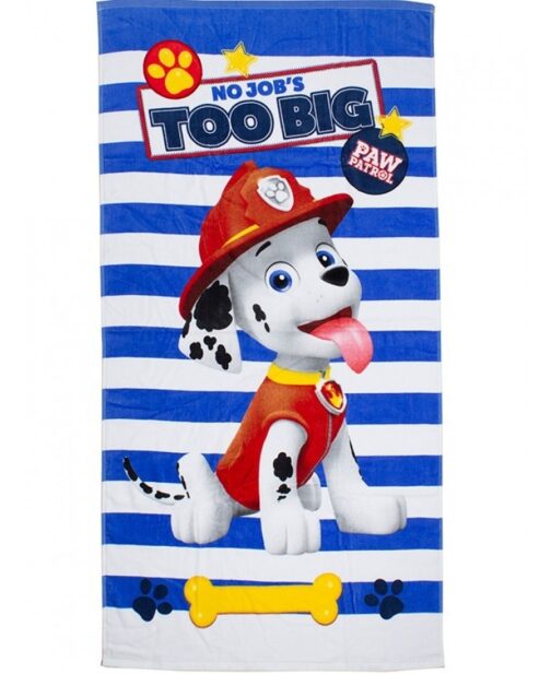 Asciugamano telo mare Paw Patrol No Job's Too Big