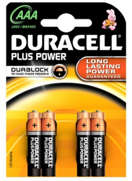 Duracell Mini stilo Plus - Blister 4 batterie