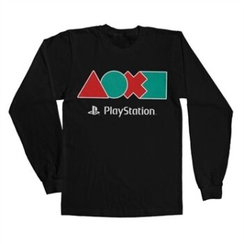 Playstation Button Icons Long Sleeve T-shirt