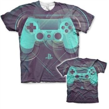 Playstation Controller Allover T-Shirt