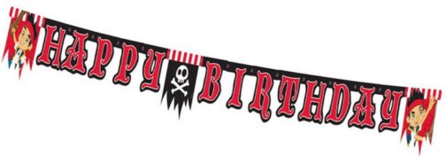 Festone Happy BirthdayJake e i Pirati