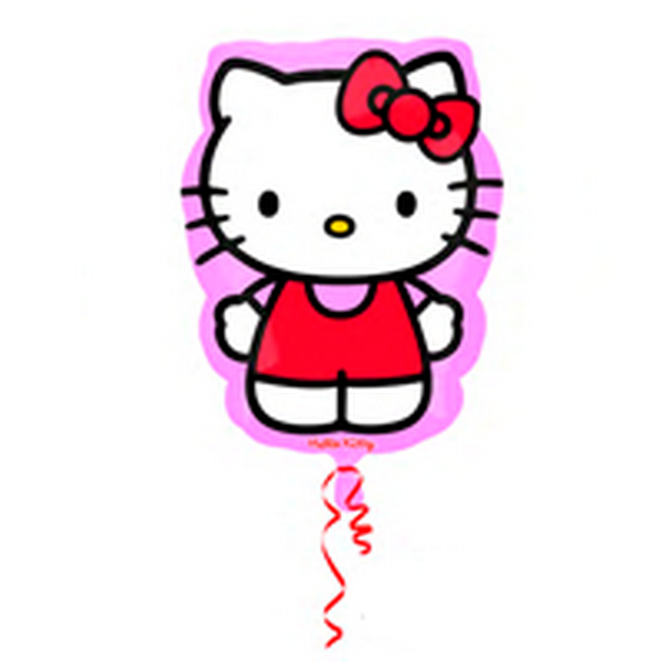 Palloncino Ad Elio Hello Kitty-Coordinati E Addobbi