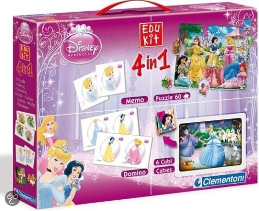 EDU KIT 4 IN 1 Principesse Disney