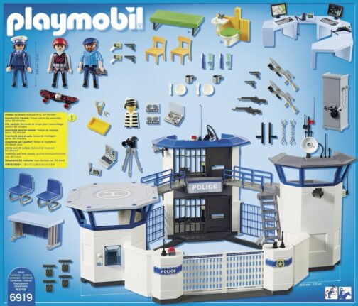 Stazione della Polizia con Prigione Playmobil