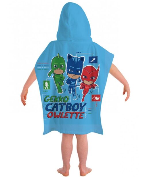 Pj Masks Accappatoio Poncho Super Pigiamini