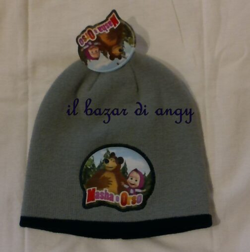 cappello masha e orso bimbo