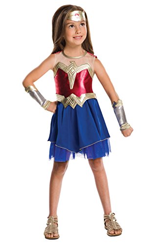 Costume Wonder Woman Bambina 9-10 Anni-Costumi Di Carnevale E Maschere