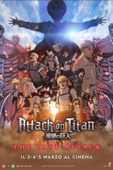 attack on titan the last attack locandina