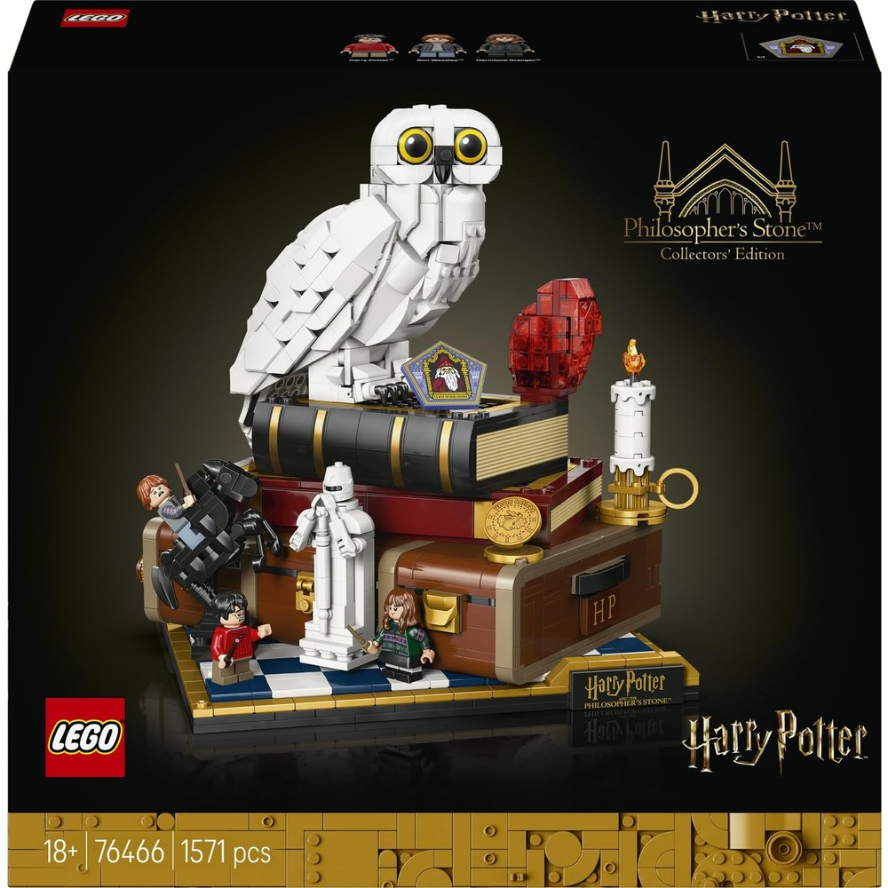 LEGO Harry Potter Pietra filosofale – Edizione del collezionista 76466